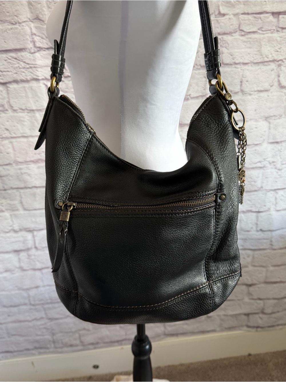 The Sak Sequoia Leather Hobo - Cayenne Mandala Perf - Picture 5 of 16